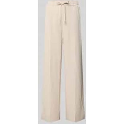 wide leg broek met elastische band model 'Cevil ease'