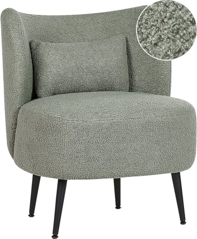 OTSBY - Fauteuil - Lichtgroen - Bouclé