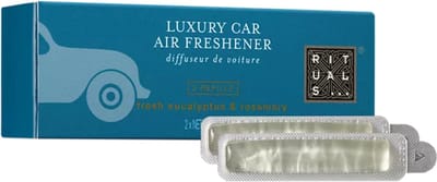 Rituals - Navulling Auto Parfum - 2x Auto Luchtverfrisser Navullingen 3 gram - Ritual of Hammam - Alleen Navulling - Houten houder niet inbegrepen - Alleen 2x Refill - Autoparfum - Car Perfume