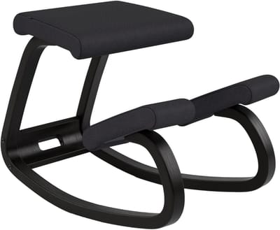 AMA® Kniestoel - Bureaustoel - Ergonomische Bureaustoel - ‎72 x 52 x 51cm - ‎Zwart