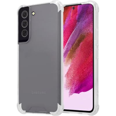 ShieldCase telefoonhoesje geschikt voor Samsung Galaxy S23 hoesje - Shock case - extra beschermende randen - transparant