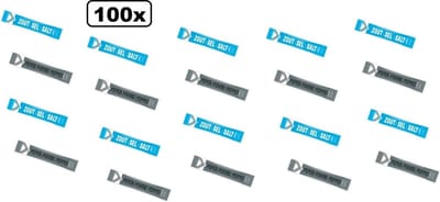 100x Zout en peper sticks - restaurant festival food snacks eten salt and pepper
