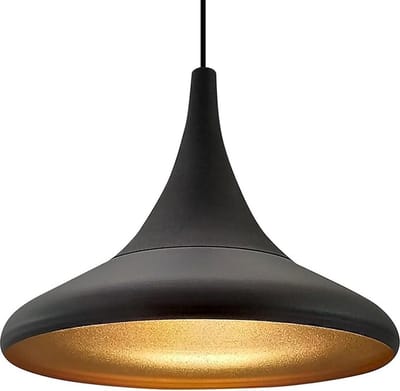 Bamyum Paladin Metalen Hanglamp Ø35cm, Moderne Zwart Hanglamp