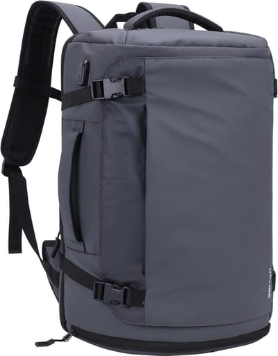 Duurzame 40L Reisrugzak met Laptopvak, Waterdicht en Ergonomisch Ontwerp voor Wandelen en Reizen