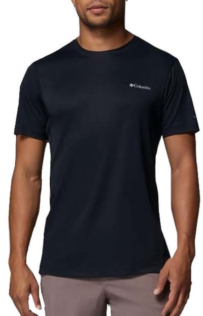 Columbia Zero Rules™ Crew T-shirt Met Korte Mouwen Zwart S Man