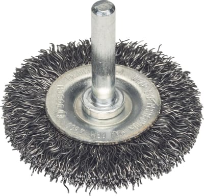 Bosch Accessories Schijfborstel, gegolfd, 50 mm, 0,3 mm, 8 mm, 4500 omw/min Bosch Power Tools Schacht-Ø 6 mm 2608622112 1 stuk(s)