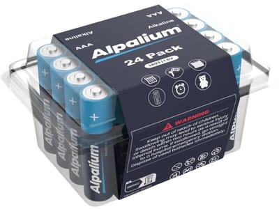 Alpalium AAA batterij (potlood) Alkaline 1.5 V 24 stuk(s)