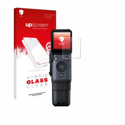 upscreen - Screenprotector voor Fujifilm Instax Mini Evo Cinema - Folie Beschermfolie Beschermglas transparant