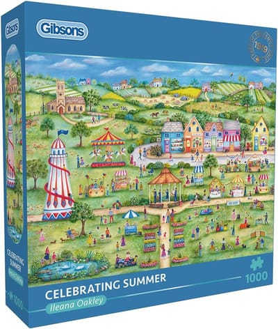 Legpuzzel Zomerfeest - 1000 Stukjes Puzzel - Ontspannend Tijdverdrijf - Gemaakt van Gerecycled Karton - 68 x 49 cm - Kleurrijk