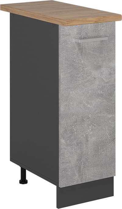 Vicco R-Line Apotheekkast – 30 cm, WB Eik Beton