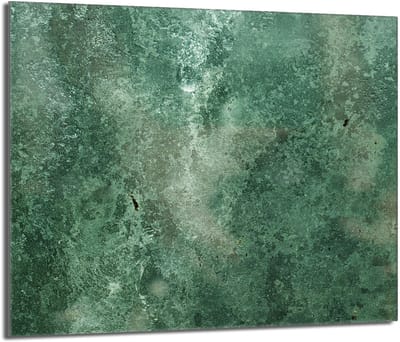 TMK ArtDeko Serie - Glazen Beschermplaat - 60x52 cm - Turkijs