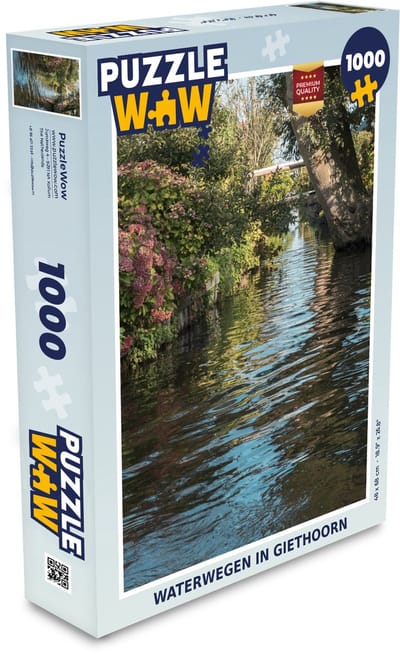 Puzzel Water - Planten - Giethoorn - Legpuzzel - Puzzel 1000 stukjes volwassenen