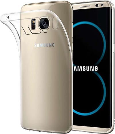 ebestStar - Hoes geschikt voor Samsung S8 Galaxy, Back Cover, Beschermhoes anti-luchtbellen hoesje, Transparant