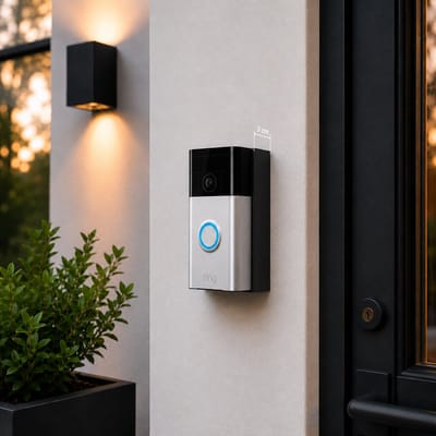 SmarThuis - Afstandhouder geschikt voor Ring Video Deurbel Generatie - Afstandhouder van 30 mm - inclusief montage materiaal - sterk en milieubewust