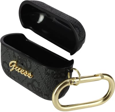 Guess 4G Script geschikt voor Logo AirPods Pro Case - Grey