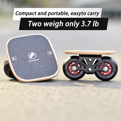 Freeskates Inlineskates met Split Skateboard Ontwerp voor Optimaal Vrijheidsgevoel