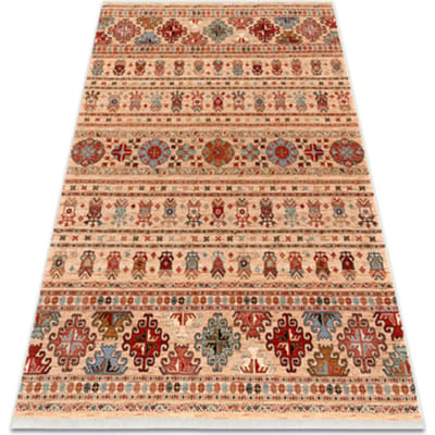 Kleden Rugsx Wollen tapijt KESHAN oosters 7684/53555 beige / 200x290 cm