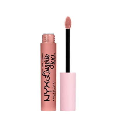 Nyx Professional Makeup Lip Lingerie XXL - Undressed - Matte, niet-overdraagbare lippenstift - Nude