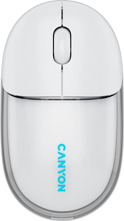 Canyon OnClick 24 - Draadloze Muizen - Transparante Behuizing - Stil - Precisie