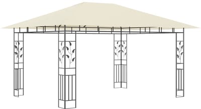 Partytent opvouwbaar - Paviljoen - Easy up - Waterdicht - Weerbestendig - Crème