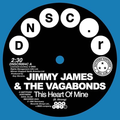 Jimmy James & The Vagabonds, Sonya Spence - This Heart Of Mine / Let Love Flow On (7" Single) (Limited Edition) (Coloured Vinyl)