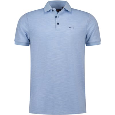 NZA New Zealand Auckland - Polo Korte mouw - Heren - XL - Sky Blauw - Modal - 26CN151
