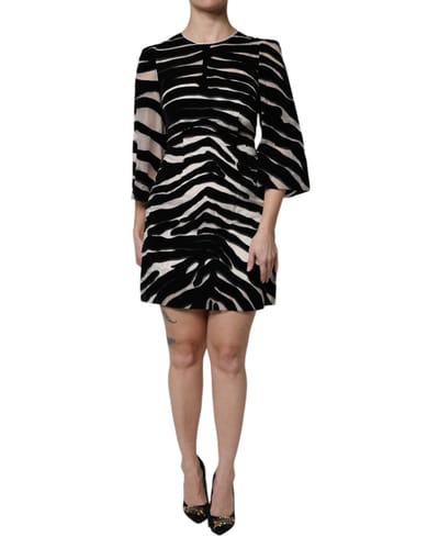 Zebra Print Mini jurk
