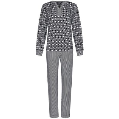 Pastunette Elegante zwart-wit pyjama Zwart vrouw 52