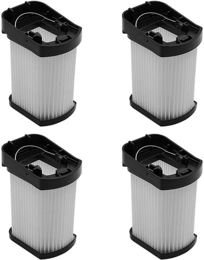 JHUBERS - Draadloze Handheld Vacuümfilters - 4 Stuks - Hoogwaardige Filtratie - Geschikt voor Shark WV270 - Herbruikbaar - Voor Optimale Reiniging