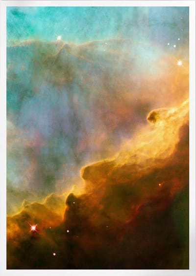 Swan Nebula Messier 17 | Space, Astronomie & Ruimtevaart Poster | A3: 30x40 cm
