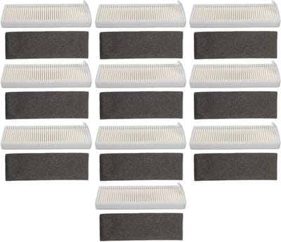 10 Stuks HEPA Filters Vervangingen voor Tikom G8000, Honiture G20 en Laresar Evol 3 Robotstofzuigers, Efficiënte Luchtfiltratie en Stofopvang