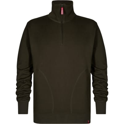 Engel High Neck Sweater Bosgroen – L
