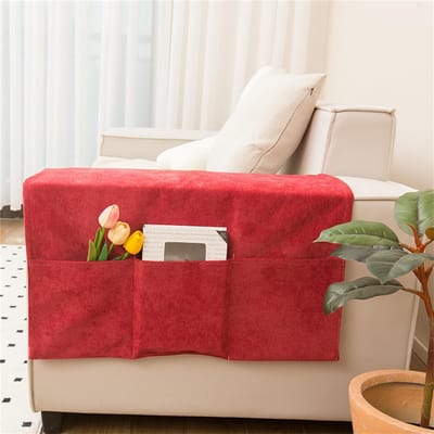 Bank Armleuning Organizer Zak Bankhoes Zijzakken Voor Opbergen Huis Hangende Organizer Brillen Telefoon Afstandsbediening Opbergruimte beige