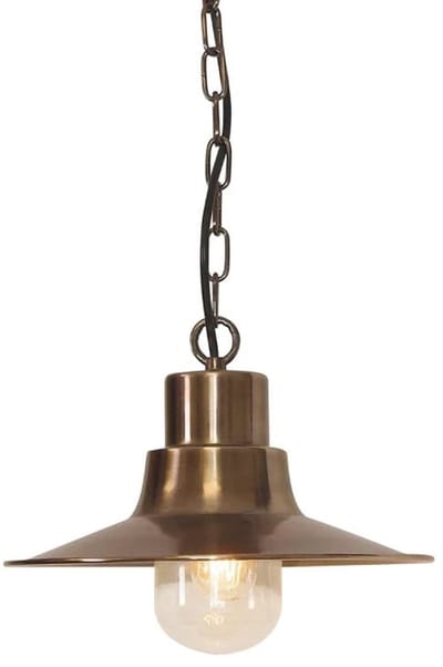 Bohemian Hanglamp - Steady Lighting -  - Bohemian - E27 - L: 29.5cm - Voor Buiten - Woonkamer - Eetkamer - Brons