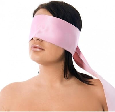 CHPN - Blinddoek - Bondage doek - Bondage lint - Roze - 150/10CM - Polyester - Universeel - BDSM - Erotisch lint - Cadeau - Erotiek