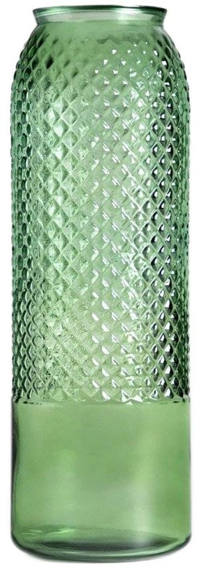 HOMLA - Vase - MIKKA - Glass groen - 45 cm
