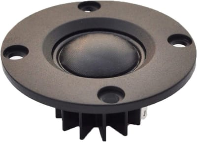 Tweeter Speaker - High Pitch Speaker - Home Theater - Silk Dome - 6 Ohm 30W - Black