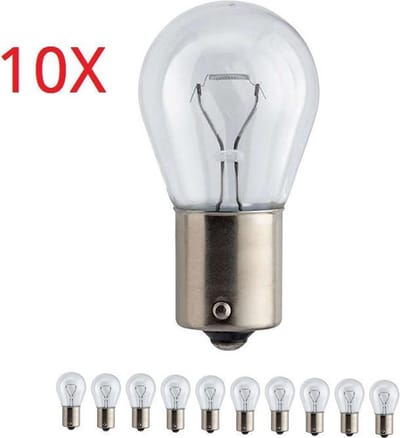 OEM Line - 10 stuks P21W BA15s 12V 21W Halogeen lampen Stadslicht Mistlicht Remlicht Knipperlicht Achterlicht Interieurverlichting lampen lamp