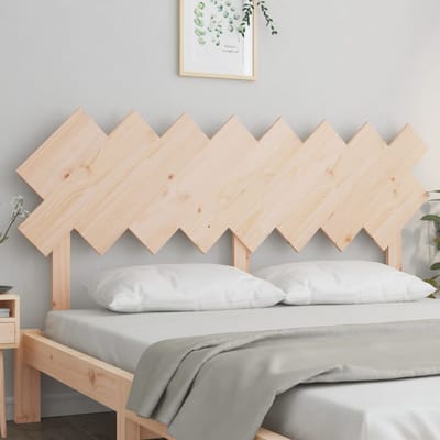 vidaXL - Hoofdbord - 159,5x3x80,5 - cm - massief - grenenhout