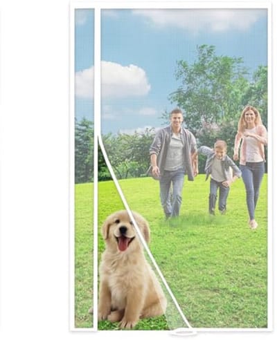 Magneet Hor voor Deur en Raam 50x150 cm - Effectieve Insectenbescherming voor Deuren en Ramen
