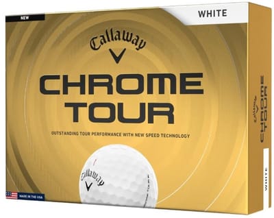 Callaway Chrome Tour Golfballen Wit 12 Balls