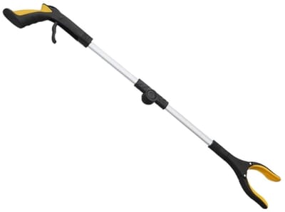 Afvalgrijper Grijper Gereedschap - Grijphulpmiddelen Krabstok - Afval Verzamelen - Met Magnetische Punt - 1 kg - Geel