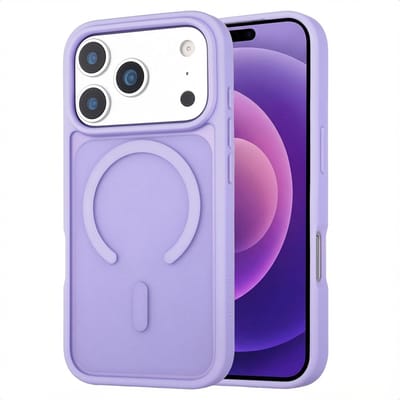 imoshion Hoesje - Geschikt voor iPhone 17 Pro Max - Color Guard Backcover geschikt voor MagSafe - Lila
