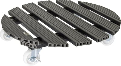 Plantenroller van Duurzaam Houtvezelcomposiet voor Binnen en Buiten - Draagkracht 120 kg