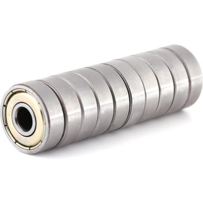 10 Stuks Metaal Afgeschermde Duurzame Multi-Use Koolstofstaal Miniatuur 626ZZ Kogellagers (6x19x6mm)