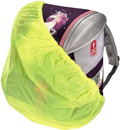 Regenhoes Step by Step nylon fluoriserend geel