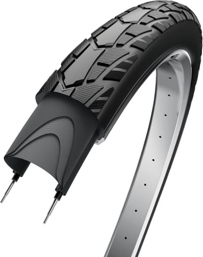 Fiets Buitenband Egde Performance 28 x 1.40"/ 37-622 E-bike - zwart met reflectie