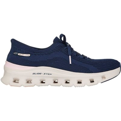 Skechers Dames Pro Glide-Step Trainers (Navy)