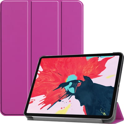 3-Vouw sleepcover hoes - Geschikt voor iPad Pro 11 inch (2020) - Paars