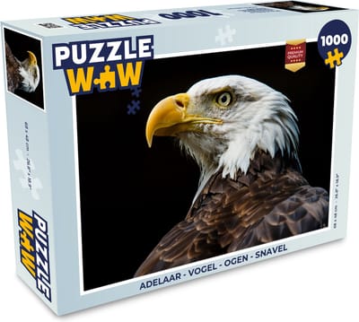 Puzzel Adelaar - Vogel - Ogen - Snavel - Legpuzzel - Puzzel 1000 stukjes volwassenen